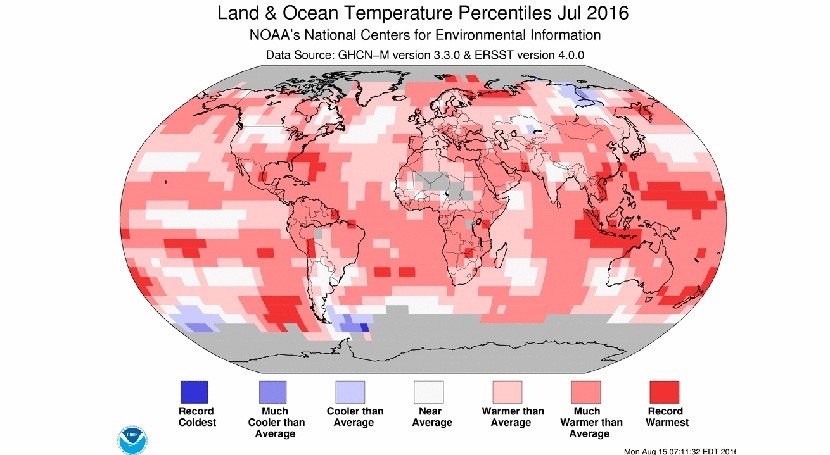 récord continúa: 15 meses consecutivos calor histórico