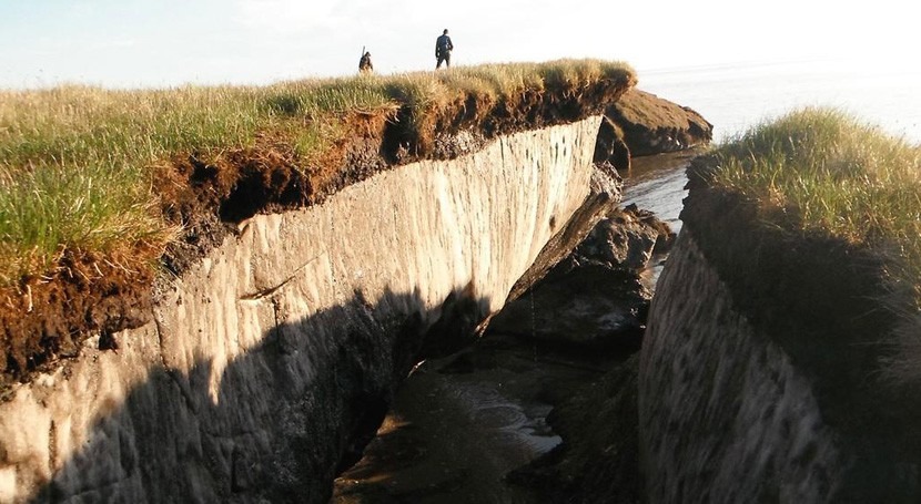 permafrost y consecuencias deshielo planeta