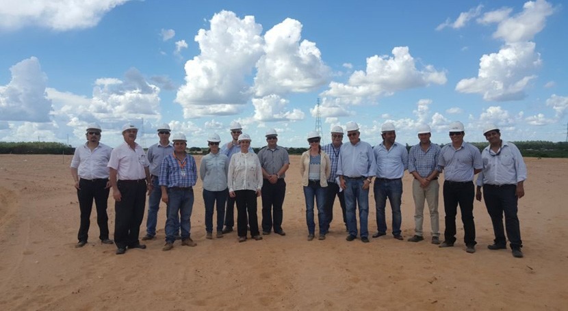 marcha planta tratamiento aguas residuales Bañado Norte, Paraguay