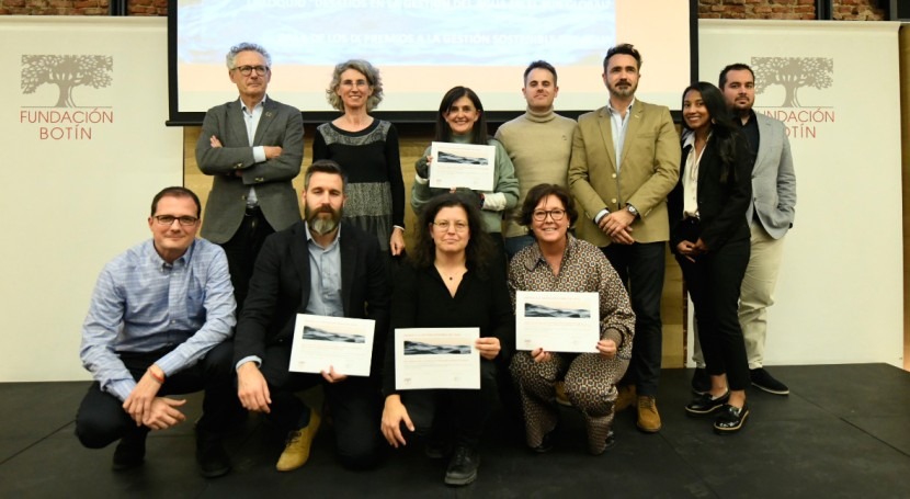 Fundación Botín entrega IX Premios Gestión Sostenible Agua