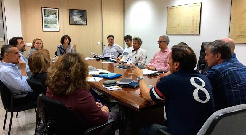 1ª reunión grupo trabajo Prat Sant Jordi minimizar riesgo inundaciones