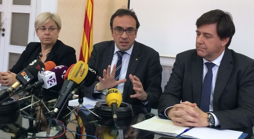 Josep Rull: "Cataluña defiende proyecto Rialb resolver déficit grave agua"