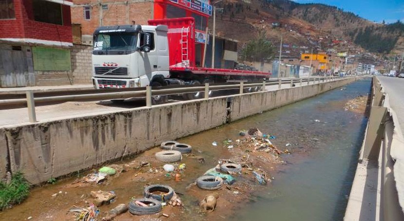 Instituciones y usuarios agua se unen limpieza ríos peruanos Tarma