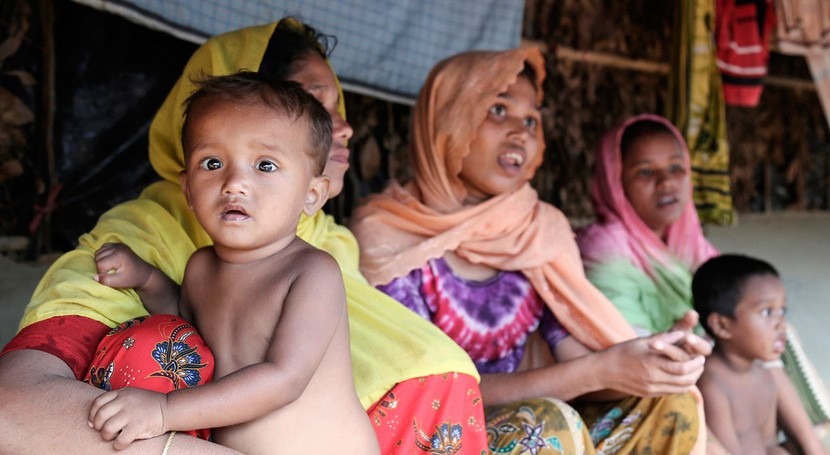 Masiva campaña inmunización cólera refugiados rohingya