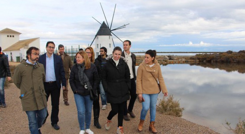 Murcia mejorará entorno natural Salinas San Pedro iniciativas sostenibles