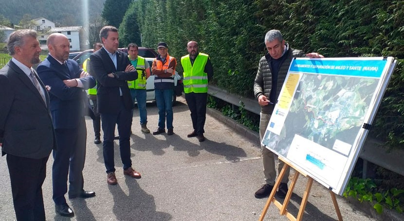 Asturias invierte 10 M€ proyectos saneamiento Anleo, Sante y Puerto Vega, Navia