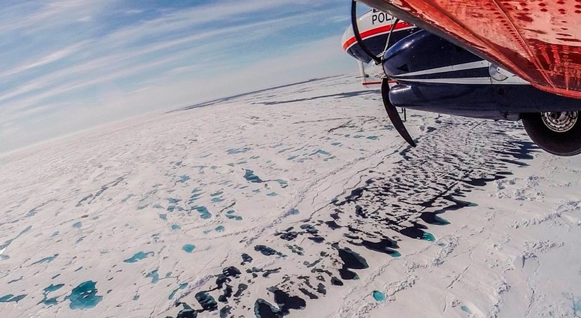 equipo desarrolla conjunto datos que informa hielo marino Ártico todo año