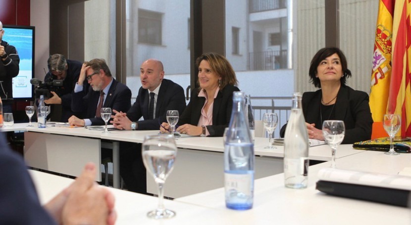Teresa Ribera presenta Marco Actuaciones Delta Ebro