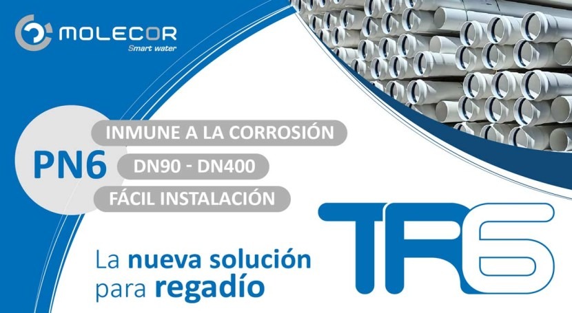 TR6®, nueva tubería orientada que revolucionará sector regadío