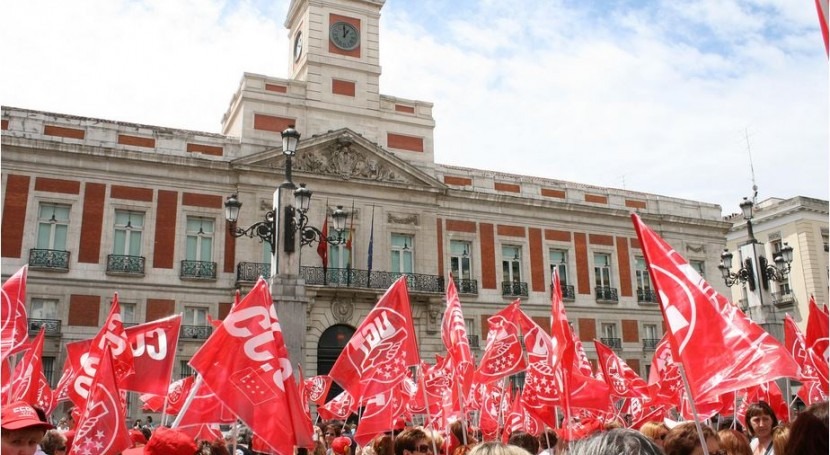 Manifestación de UGT en Madrid (Wikipedia)