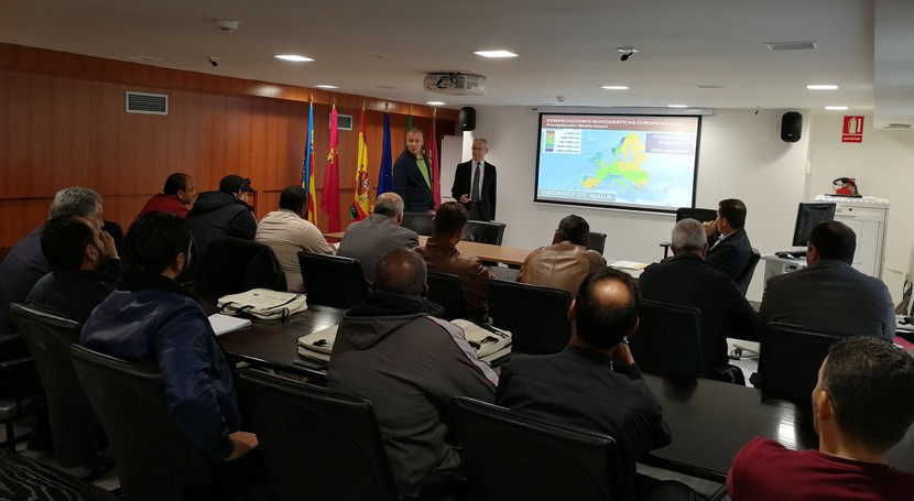 Ingenieros libios aprenden gestión agua cuenca Segura época escasez