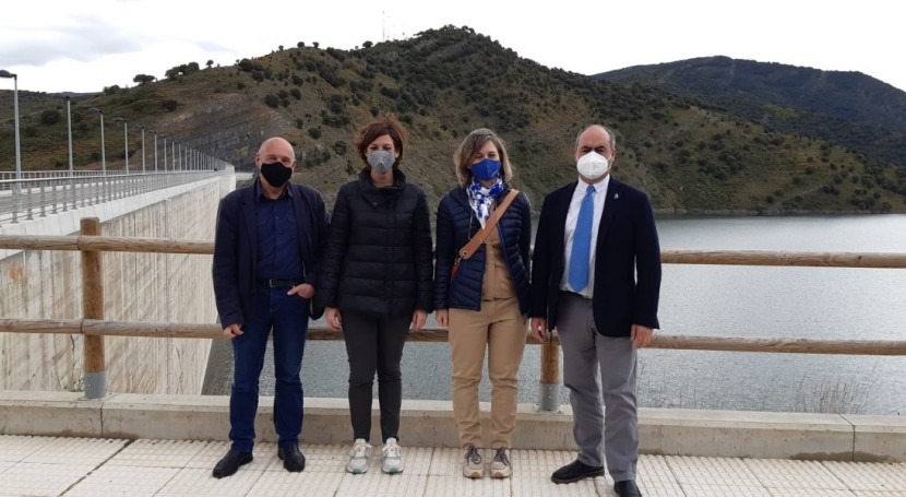 embalse Enciso avanza positivamente puesta carga